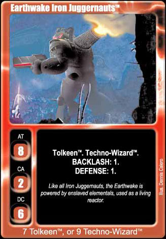 Earthwake Iron Juggernauts